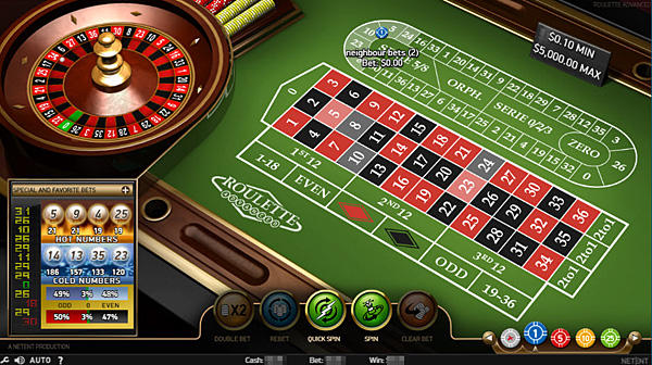 ベラジョンカジノ ルーレットプロアドバンスド