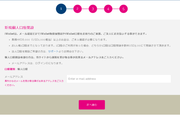 アイウォレット 登録2