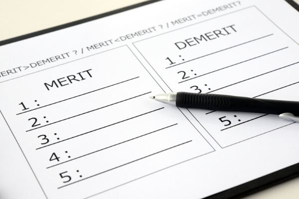 メリットデメリット